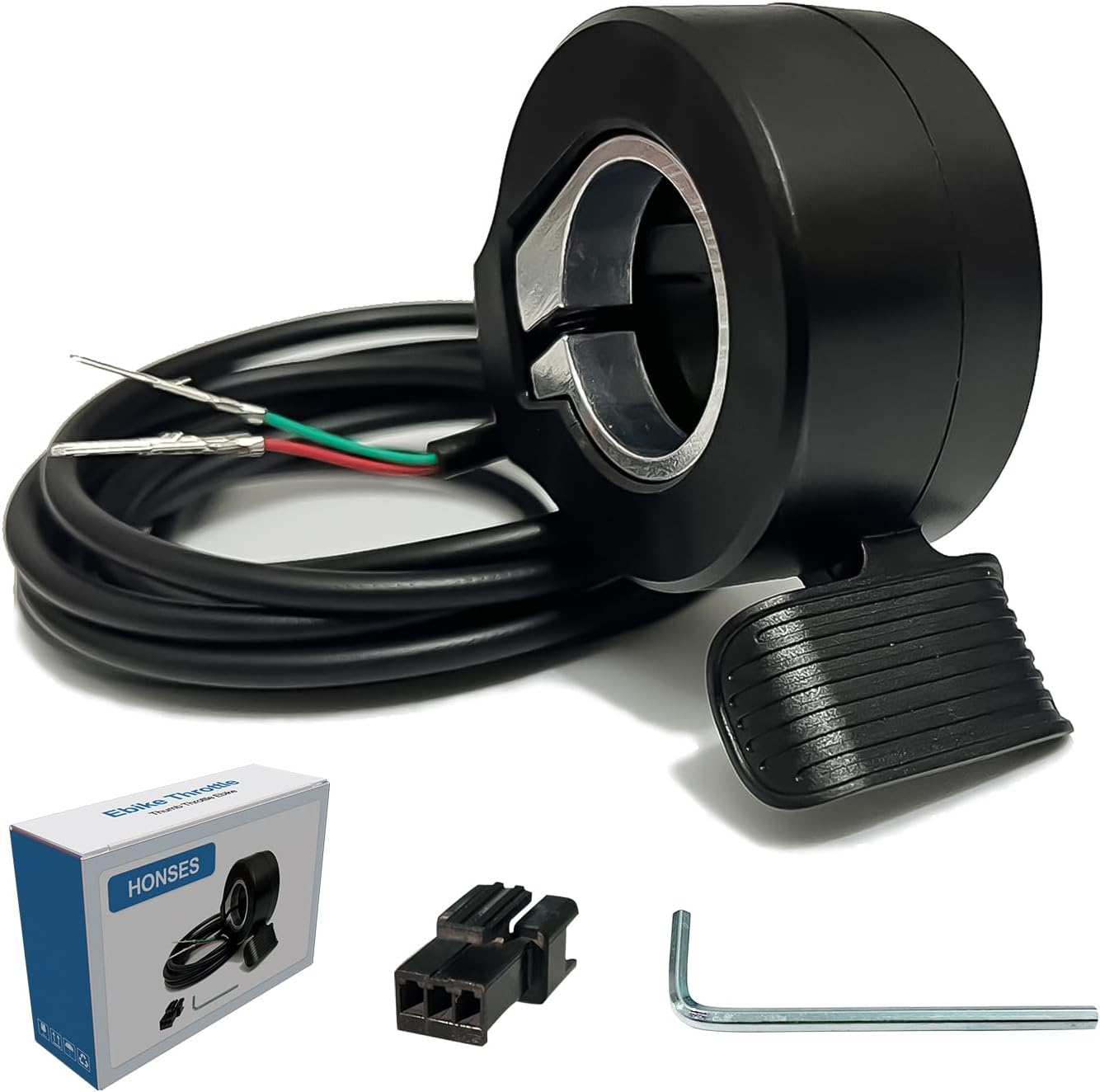 Thumb Throttle Ebike: Electric Scooter Throttle, Ebike Throttle, 7/8inch (22mm)